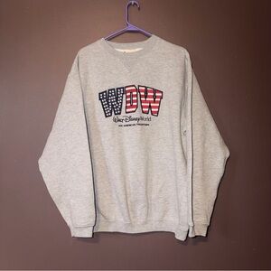 Gray Walt disney world pullover